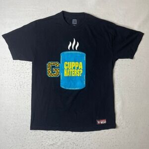 WWE Wrestling Enzo Amore & Big Cass Cuppa Haters Men's Size L Cuppa Haters Large